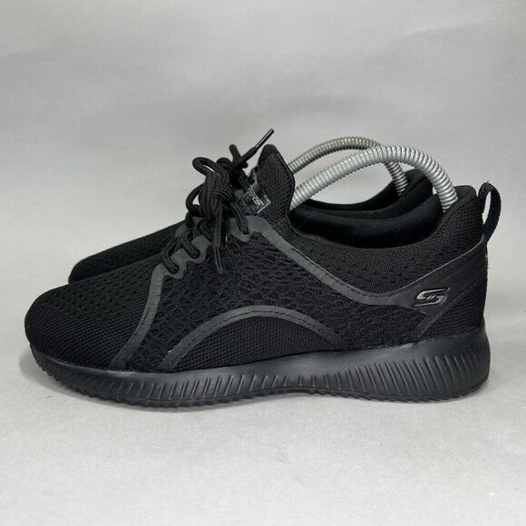 Skechers Women's Size 7 Wide Fit Memory Foam Athletic Running Shoes - Picture 4 of 11